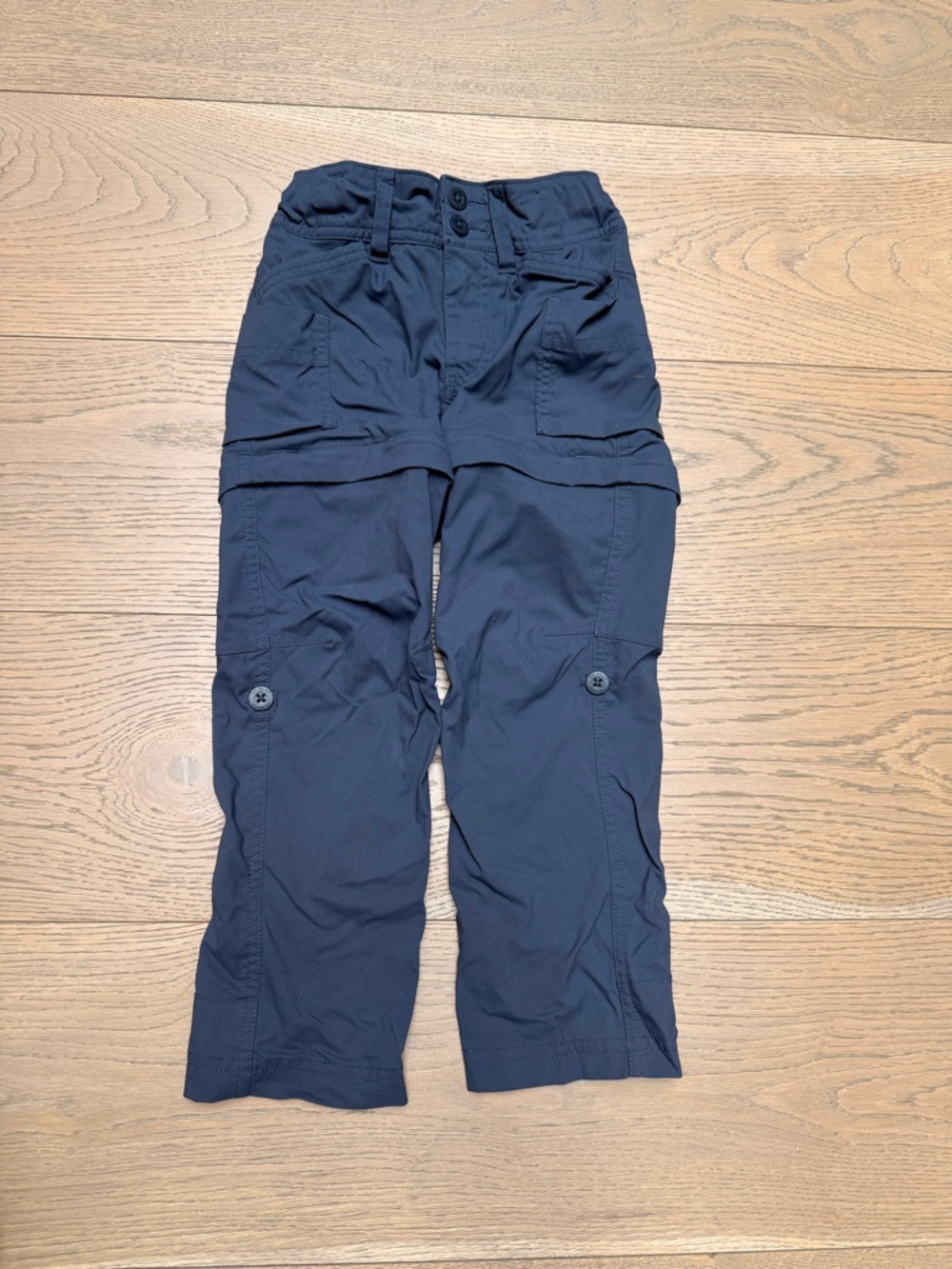 REI girls Sahara Navy Convertible Pants